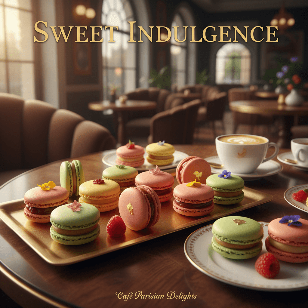 마카롱의 감각적 여정