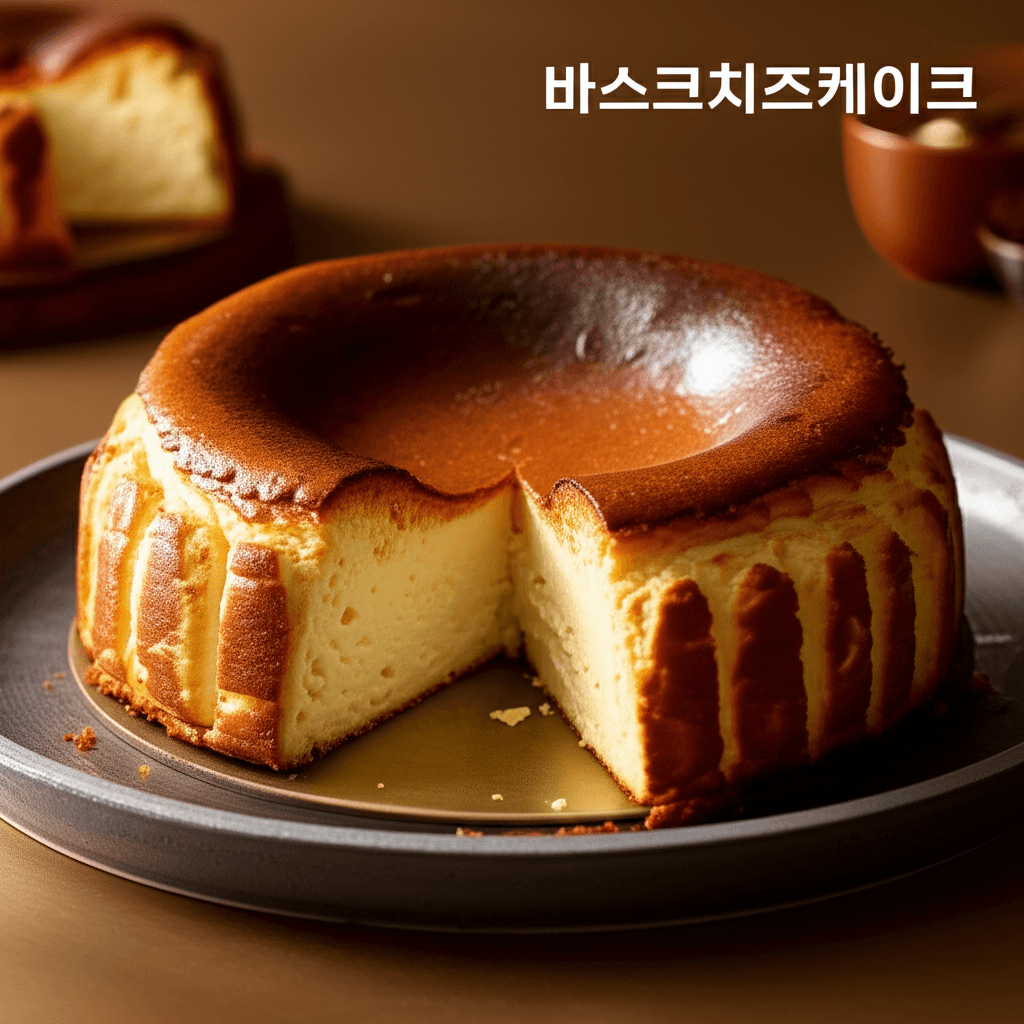 바스크치즈케이크의 매력에 빠지다