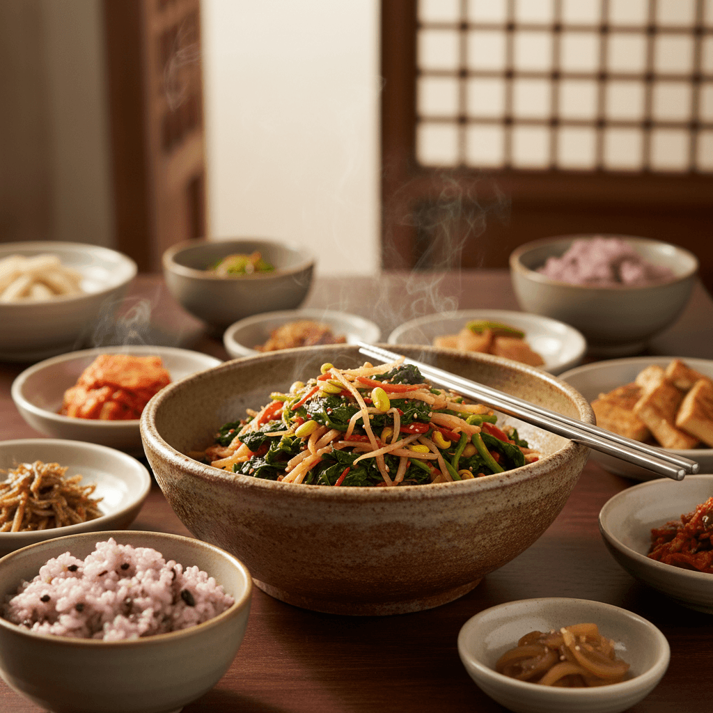 나물무침의 매력: 전통과 현대의 조화