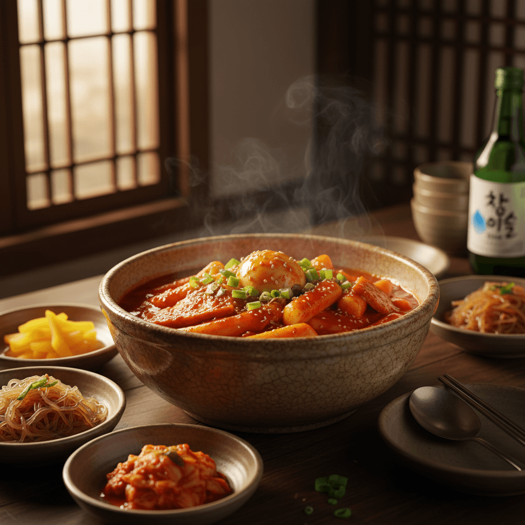 떡볶이, 매콤한 유혹의 한국 전통 음식