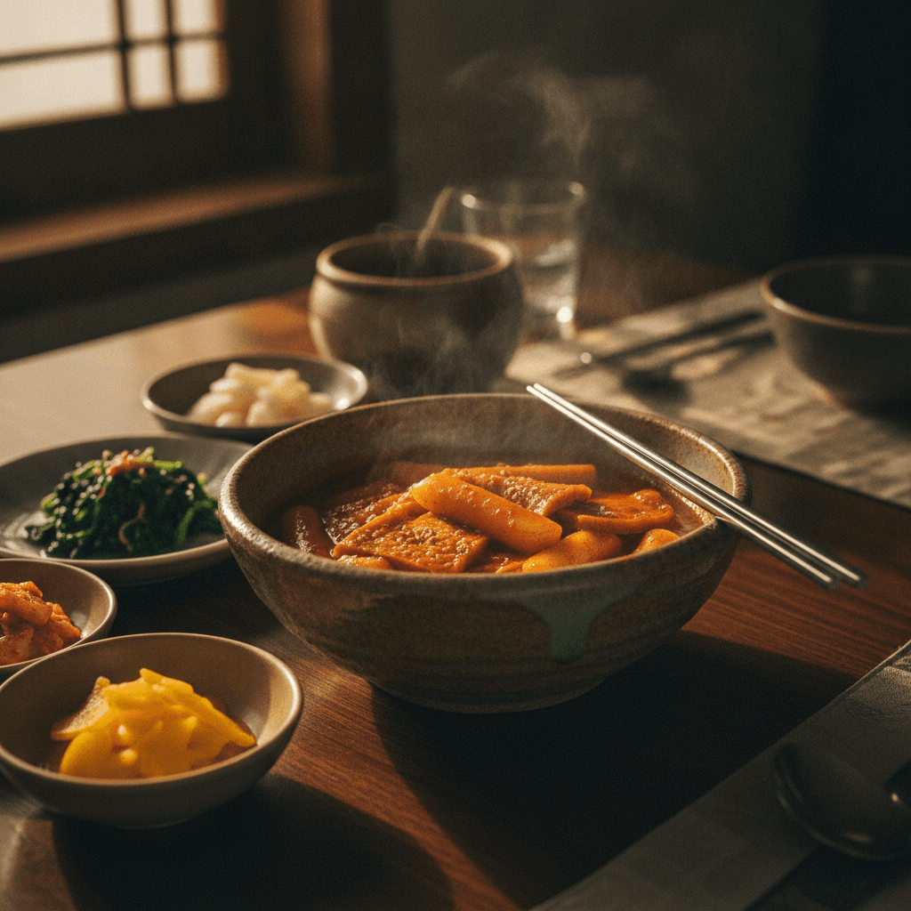 떡볶이, 맵고도 정겨운 한국인의 소울 푸드: 한식 전문 요리 연구가의 깊이 있는 탐구