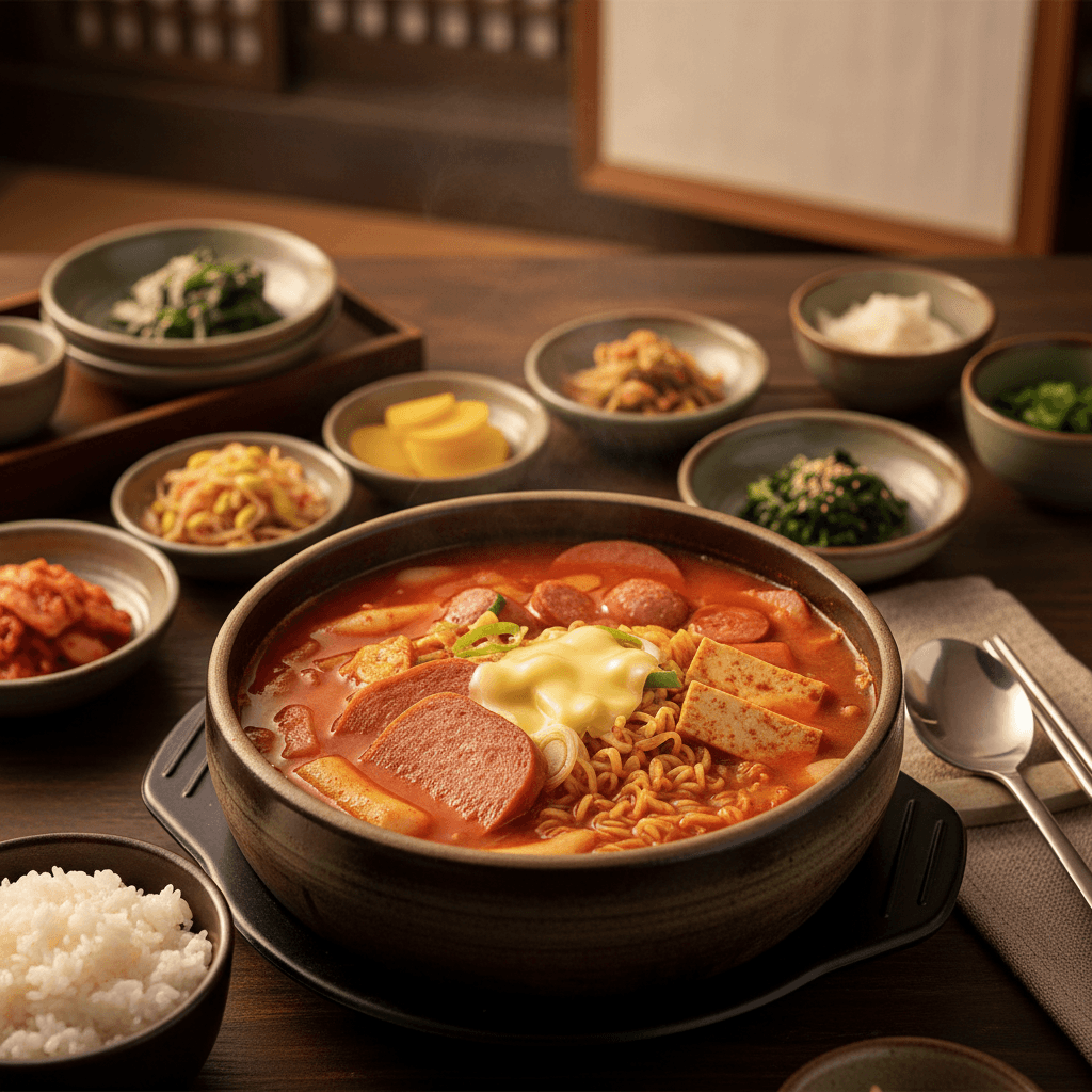 부대찌개, 한국의 풍미를 담은 전통 찌개