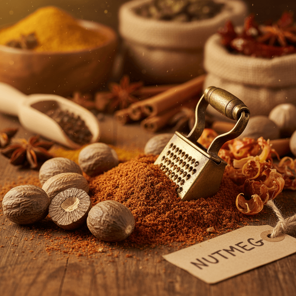 육두구의 매혹적인 향기와 역사