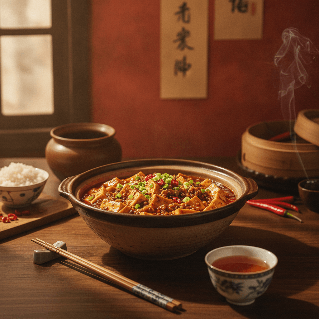 혀끝을 스치는 뜨거운 유혹, 사천의 혼 마파두부