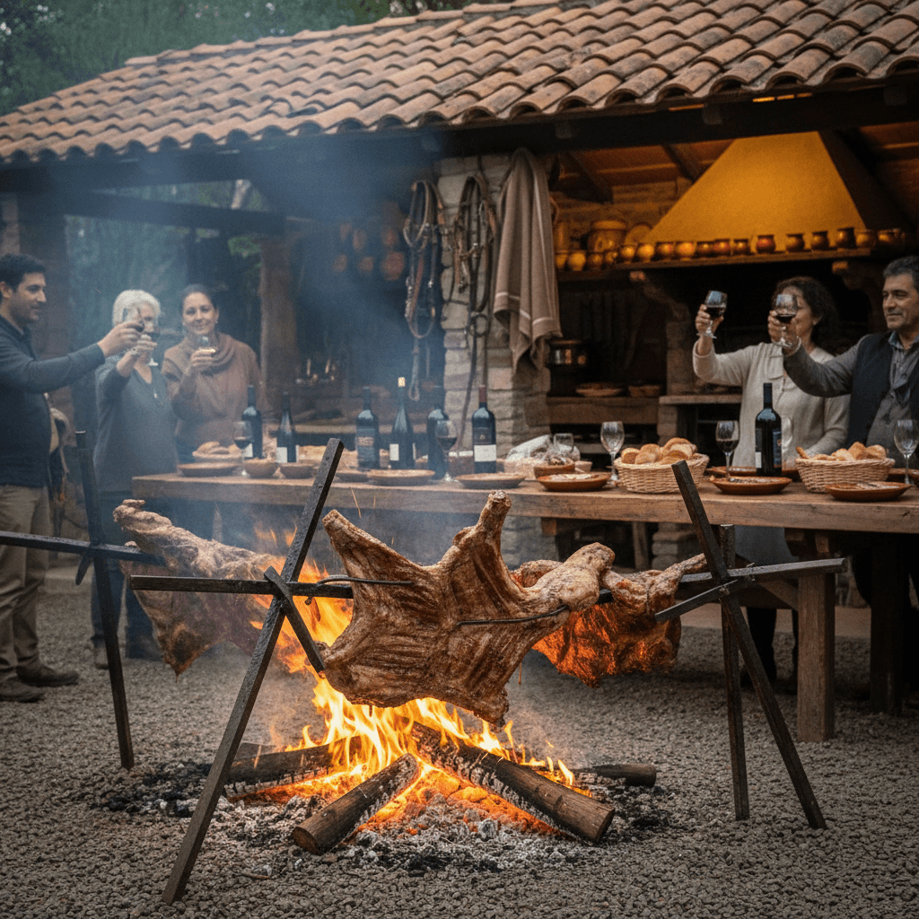 아르헨티나의 전통 요리, 아사도: 불꽃 위의 문화