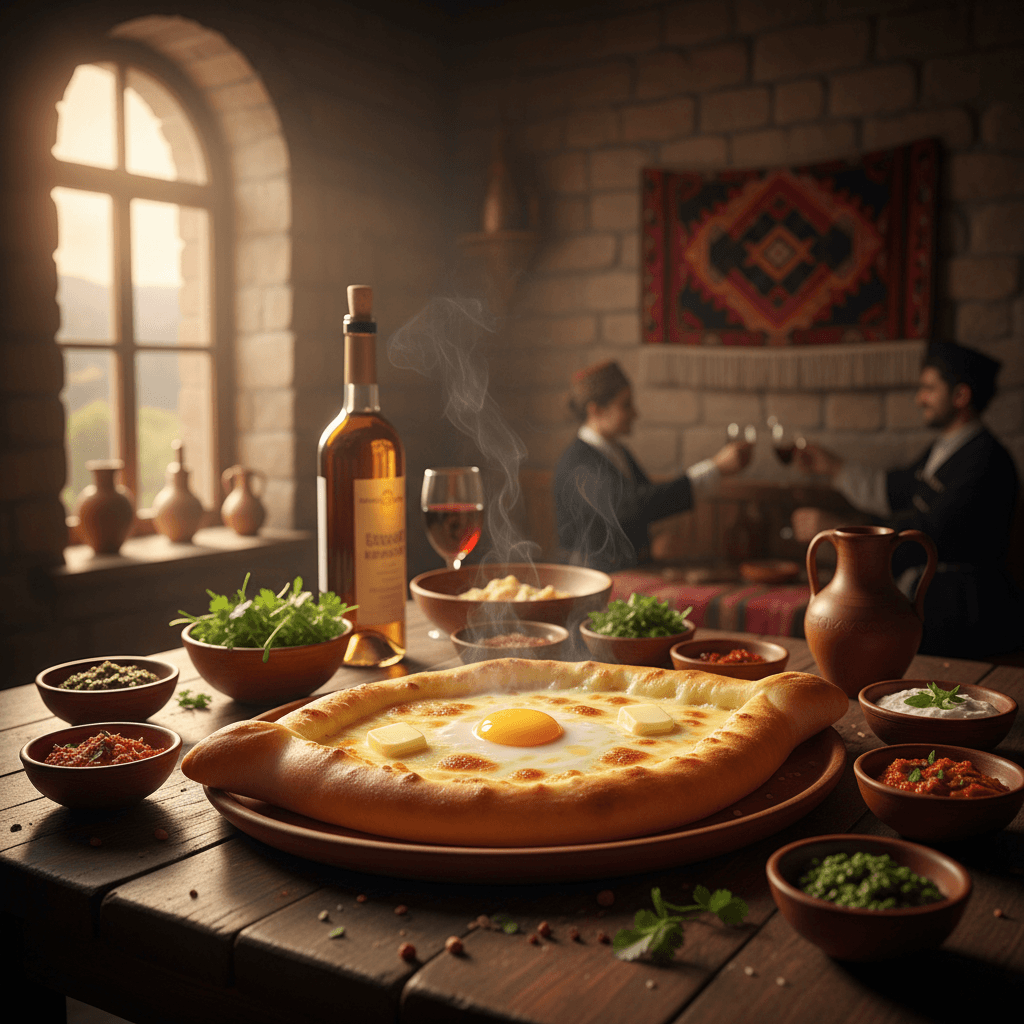 조지아의 맛, 하치푸리의 세계