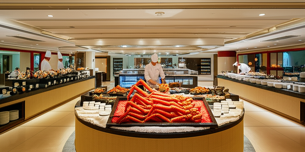 롯데호텔 라세느 - 200가지 프리미엄 뷔페