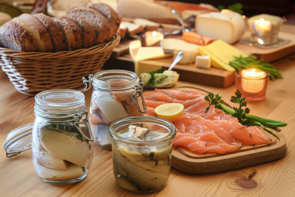 스웨덴 스뫼르고스보드 - 뷔페의 원형