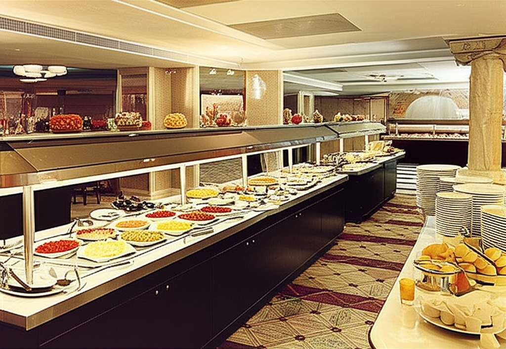 1950년대 라스베이거스 카지노 뷔페