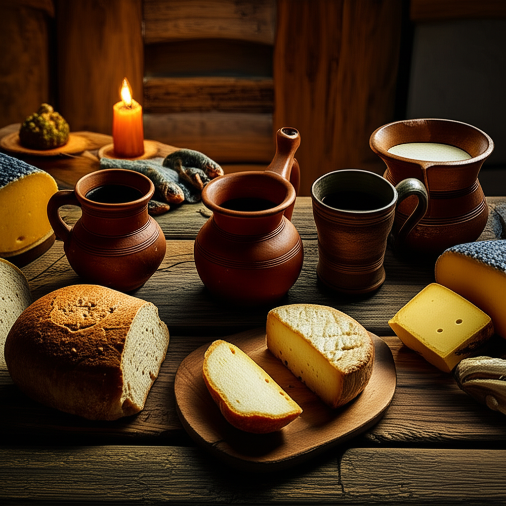 바이킹 시대의 연회 - 뷔페의 먼 조상