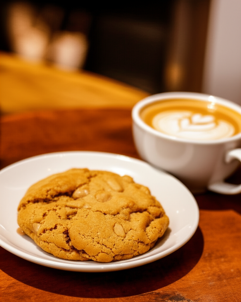 두바이 쫀득쿠키와 커피