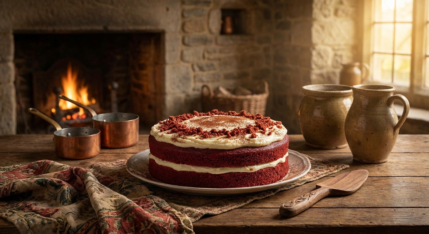 레드벨벳 케이크의 전통
