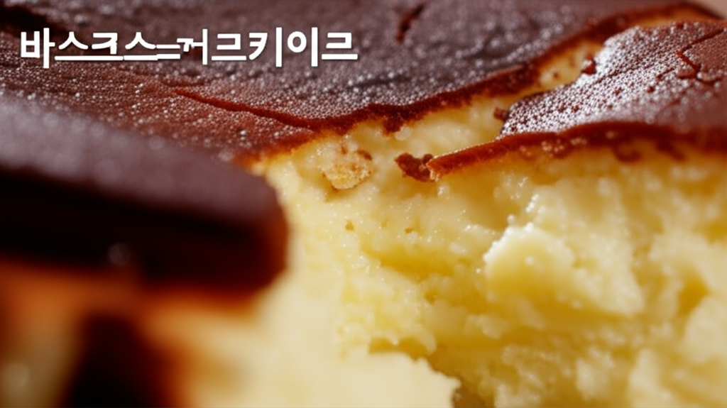 바스크치즈케이크의 맛