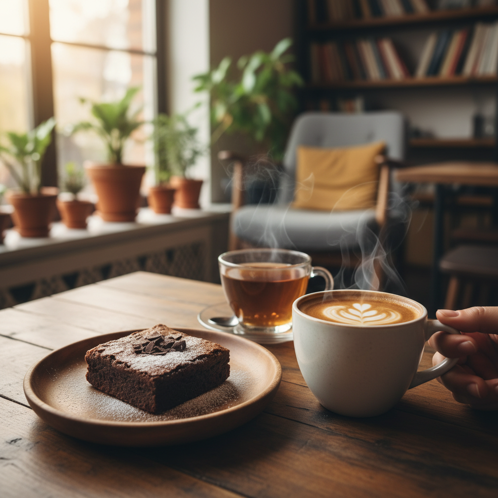 브라우니 즐기기