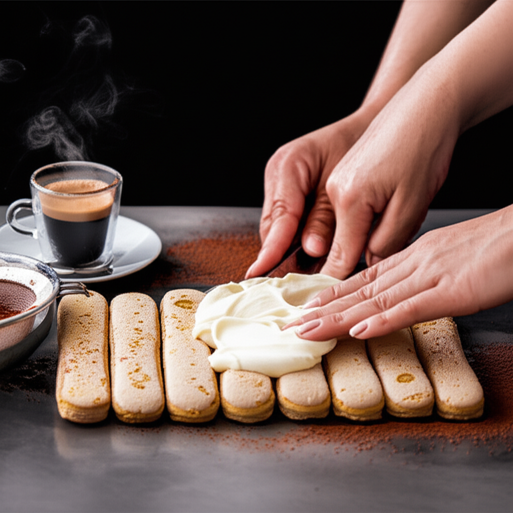 티라미슈 만들기