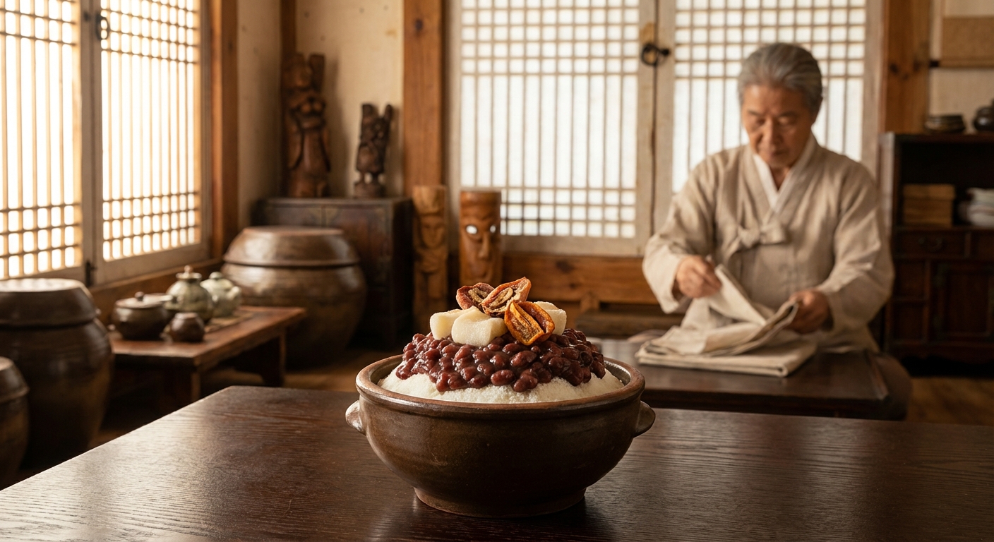 팥빙수의 전통
