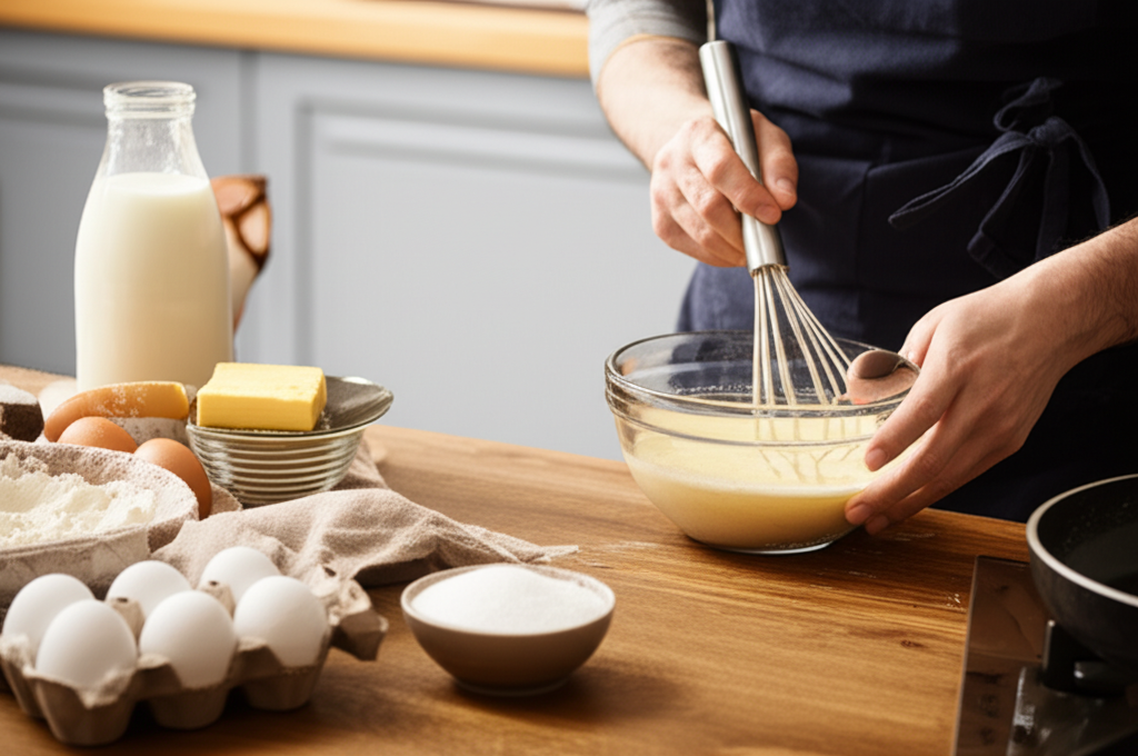 팬케이크 만들기