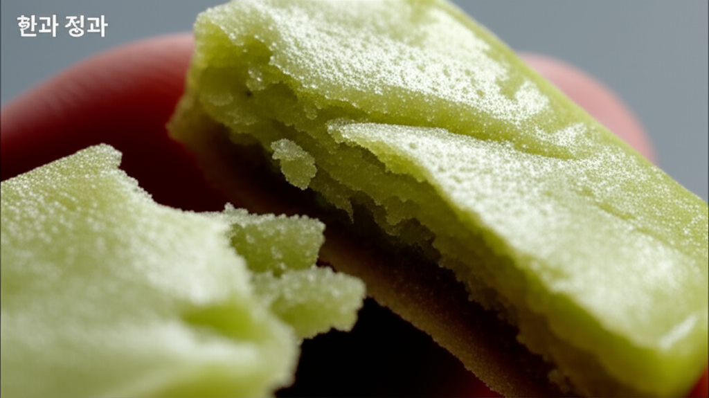 한과 정과의 맛