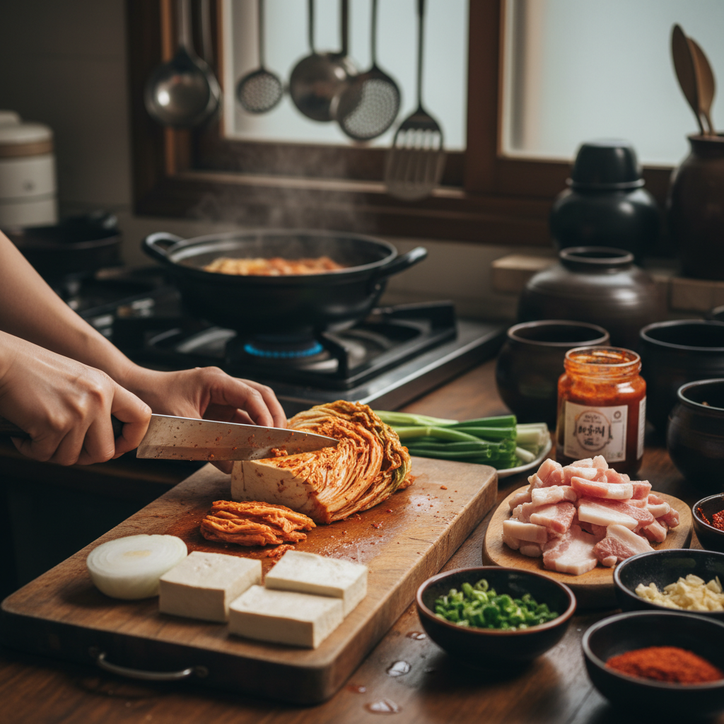 재료 손질과 밑준비