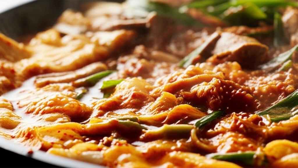 정성스럽게 완성되어 가는 매운탕