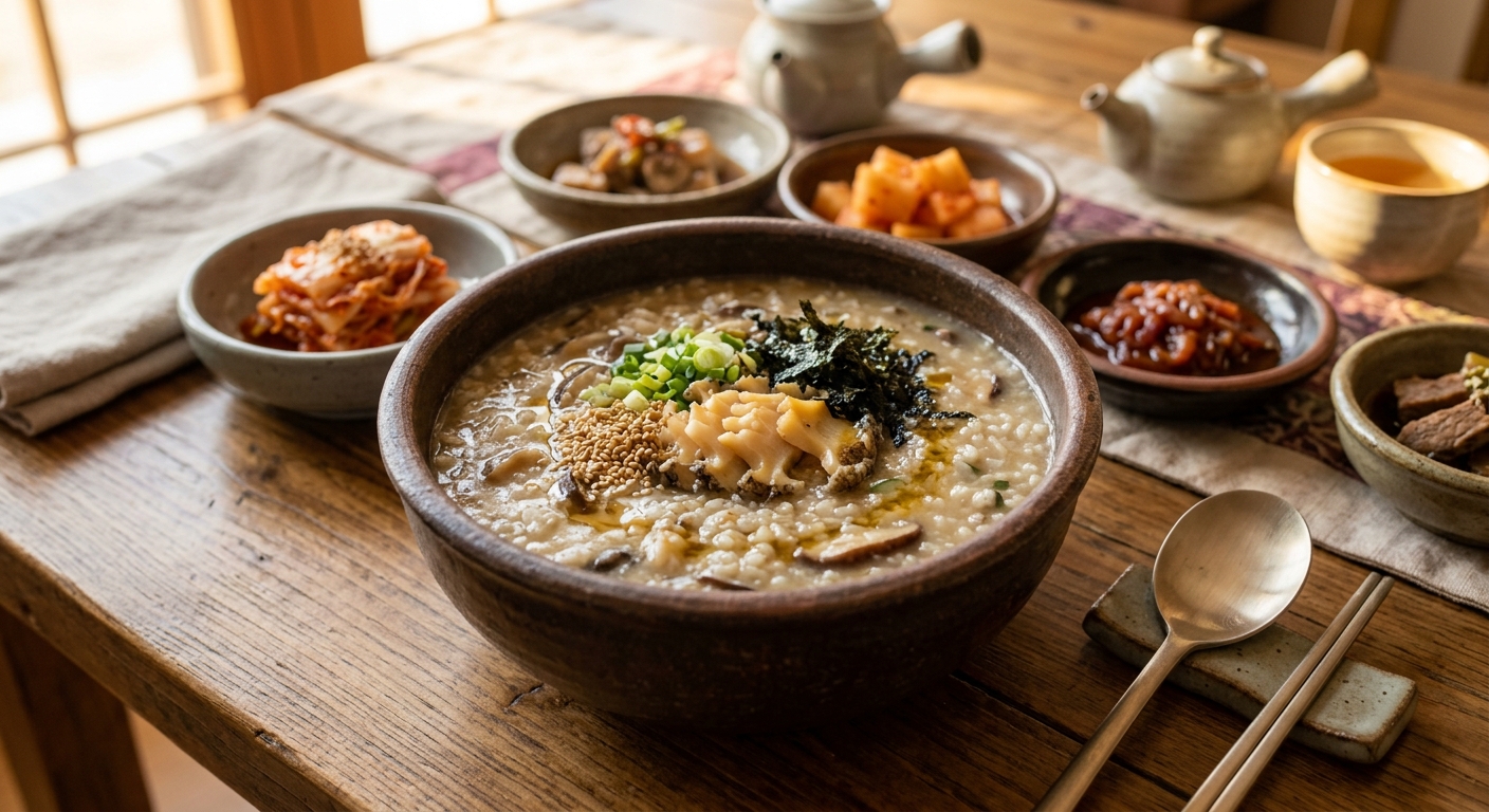 전복죽