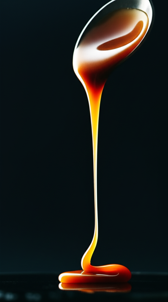 캐러멜 소스 - 달콤한 황금빛 마무리