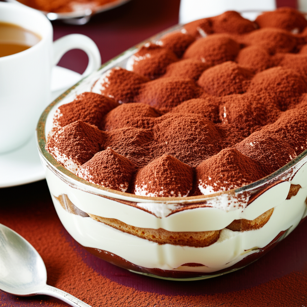 티라미수(Tiramisù) - 이탈리아가 사랑한 커피 디저트
