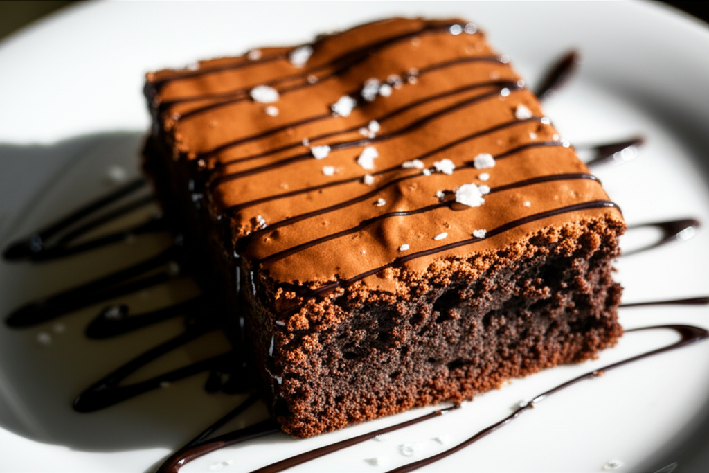 꾸덕함의 유혹! 초콜릿 브라우니, 달콤한 행복을 맛보다