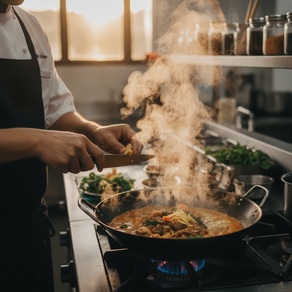 Cooking with Galangal