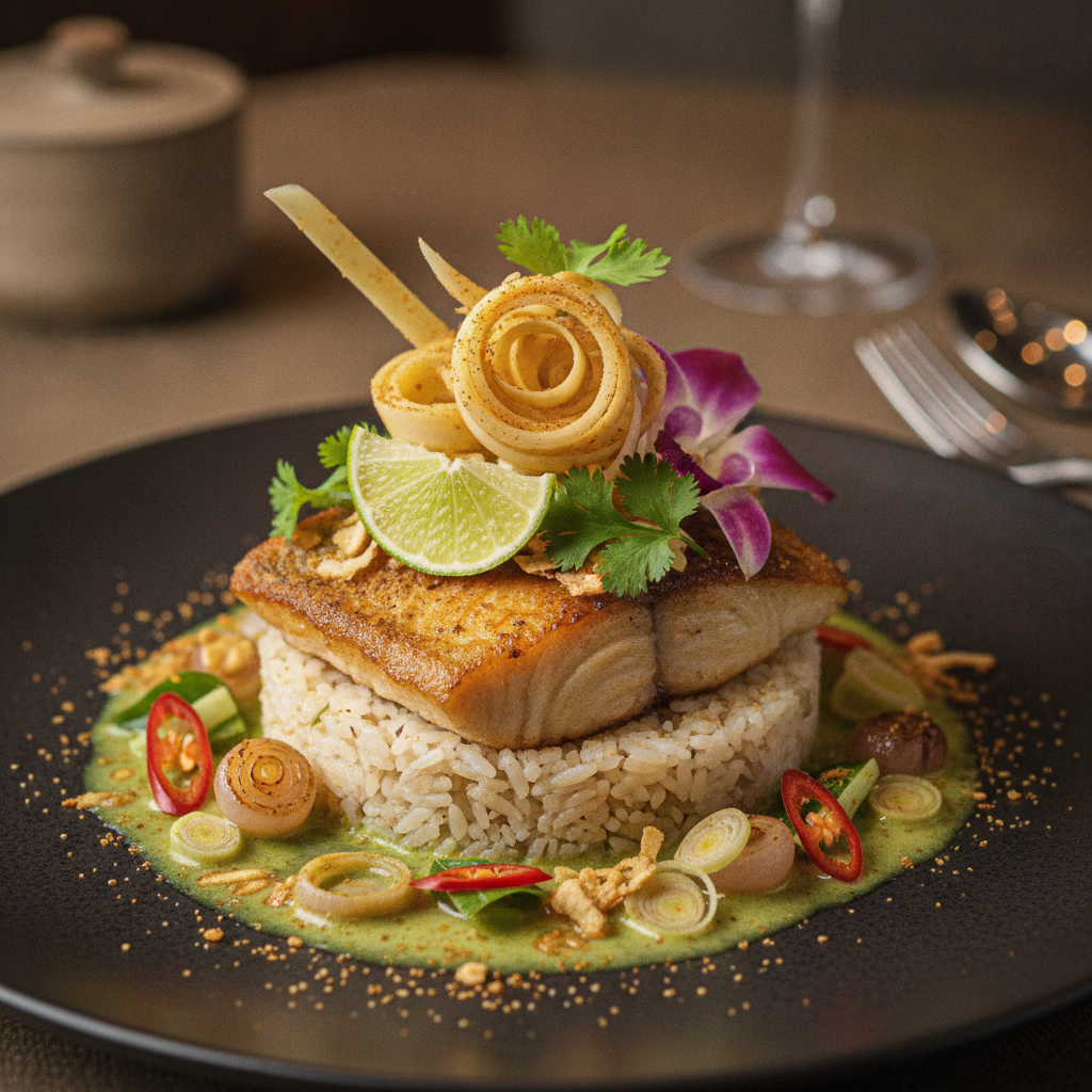 A dish featuring Galangal