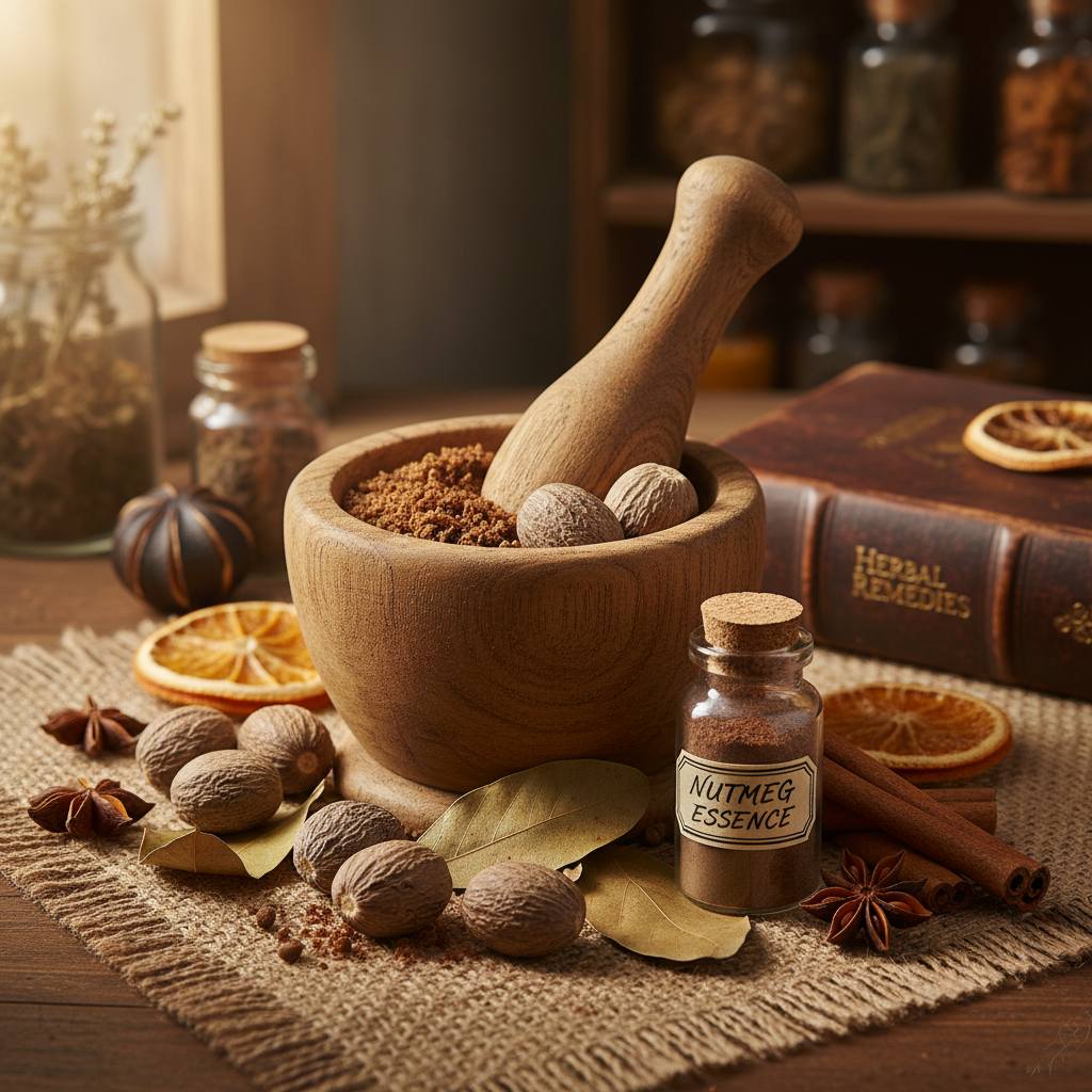 넛맥(육두구)의 건강 효능