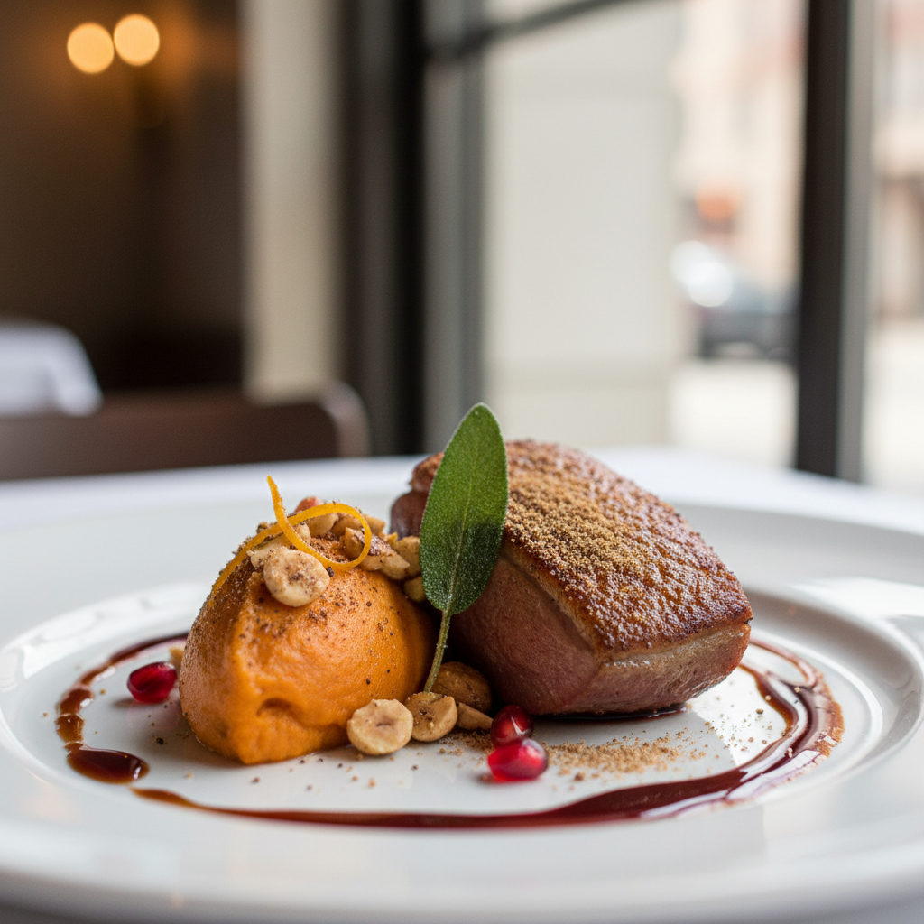 넛맥(육두구)로 완성한 요리