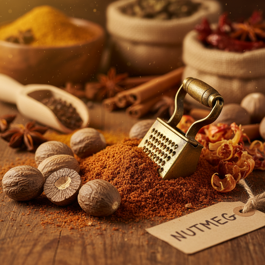 육두구의 매혹적인 향기와 역사