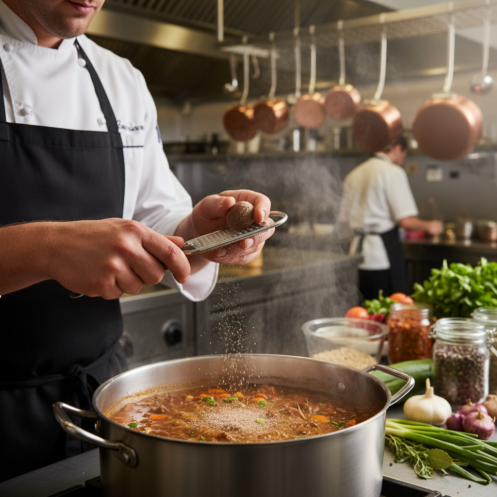 넛맥(육두구)를 활용한 요리