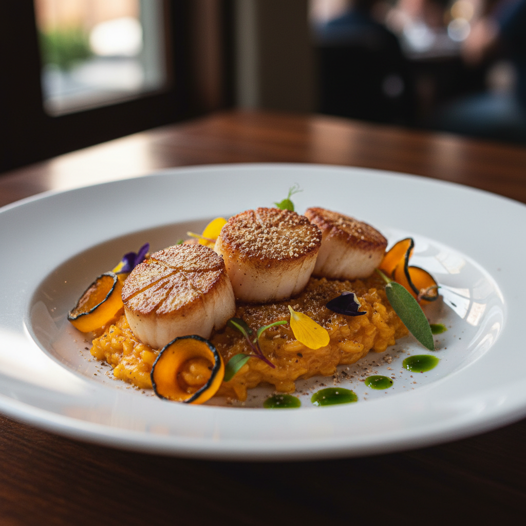 A dish featuring Nutmeg