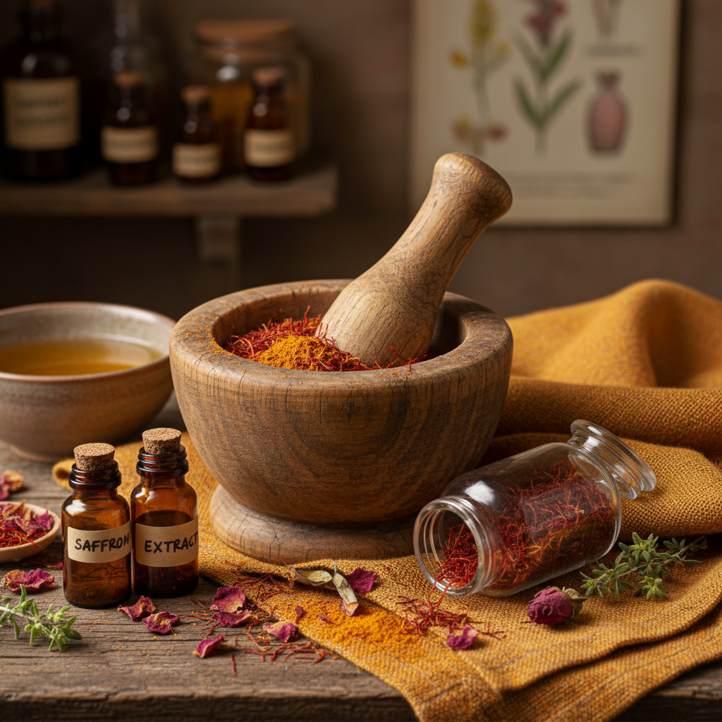 사프란의 건강 효능