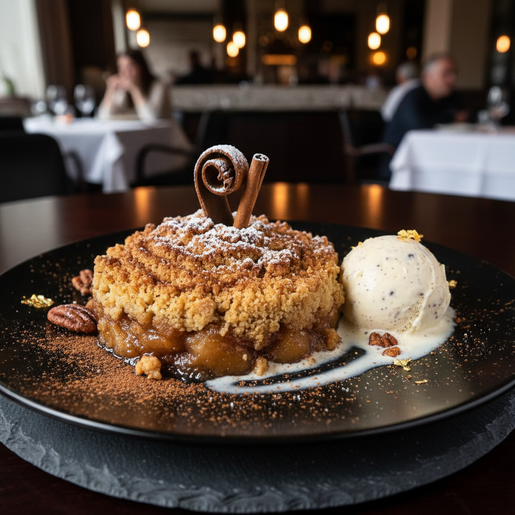 시나몬로 완성한 요리