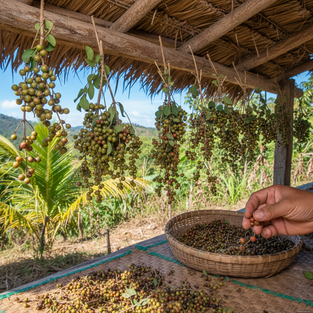 올스파이스 재배와 수확
