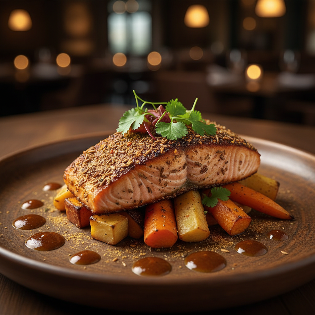 큐민로 완성한 요리