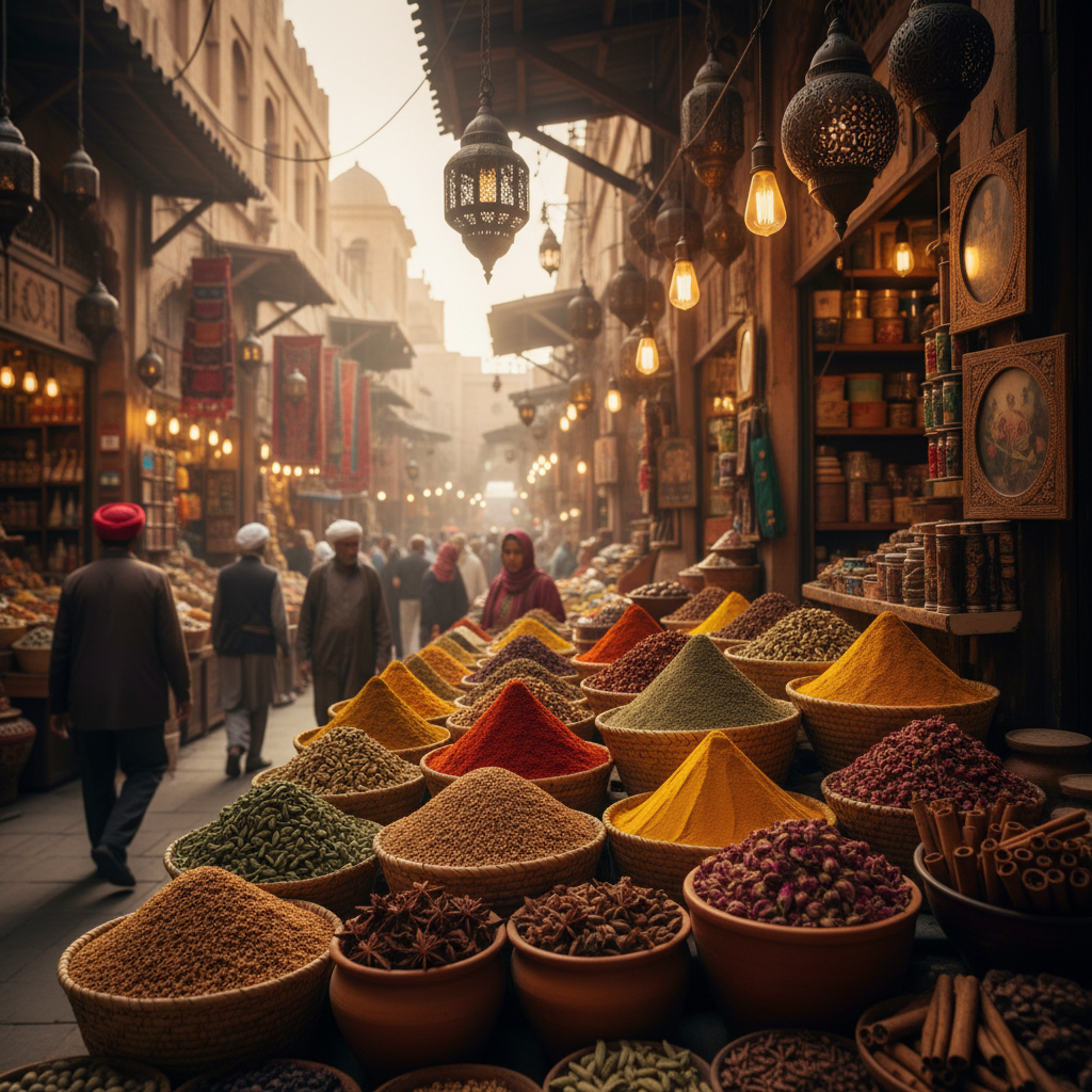 향신료 시장의 페누그릭(호로파)