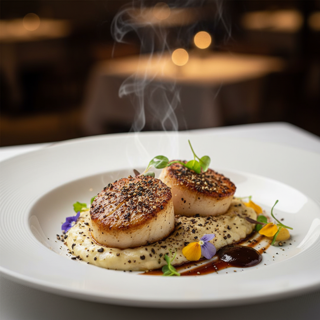 후추로 완성한 요리