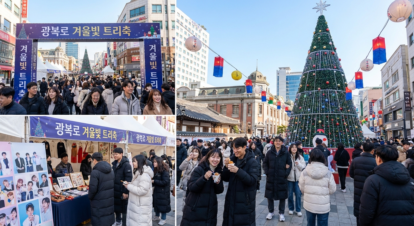 광복로 겨울빛 트리축제