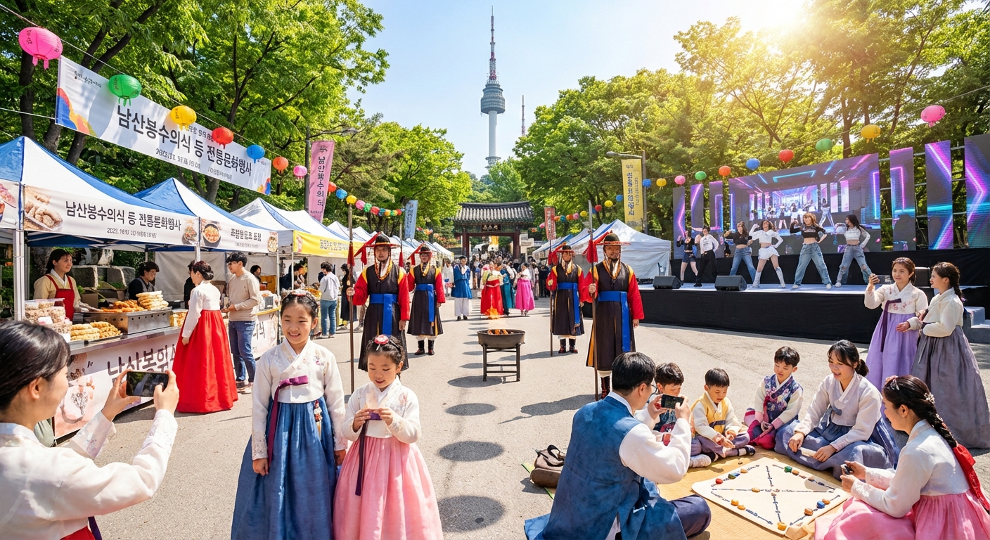 남산봉수의식 등 전통문화행사