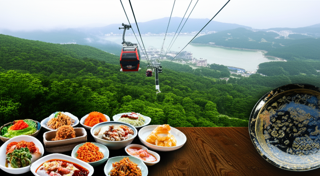 통영 케이블카와 동피랑