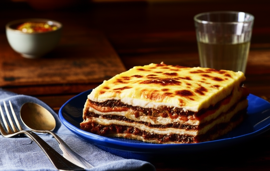 그리스의 심장을 맛보다: 전설적인 무사카의 매혹적인 세계로!