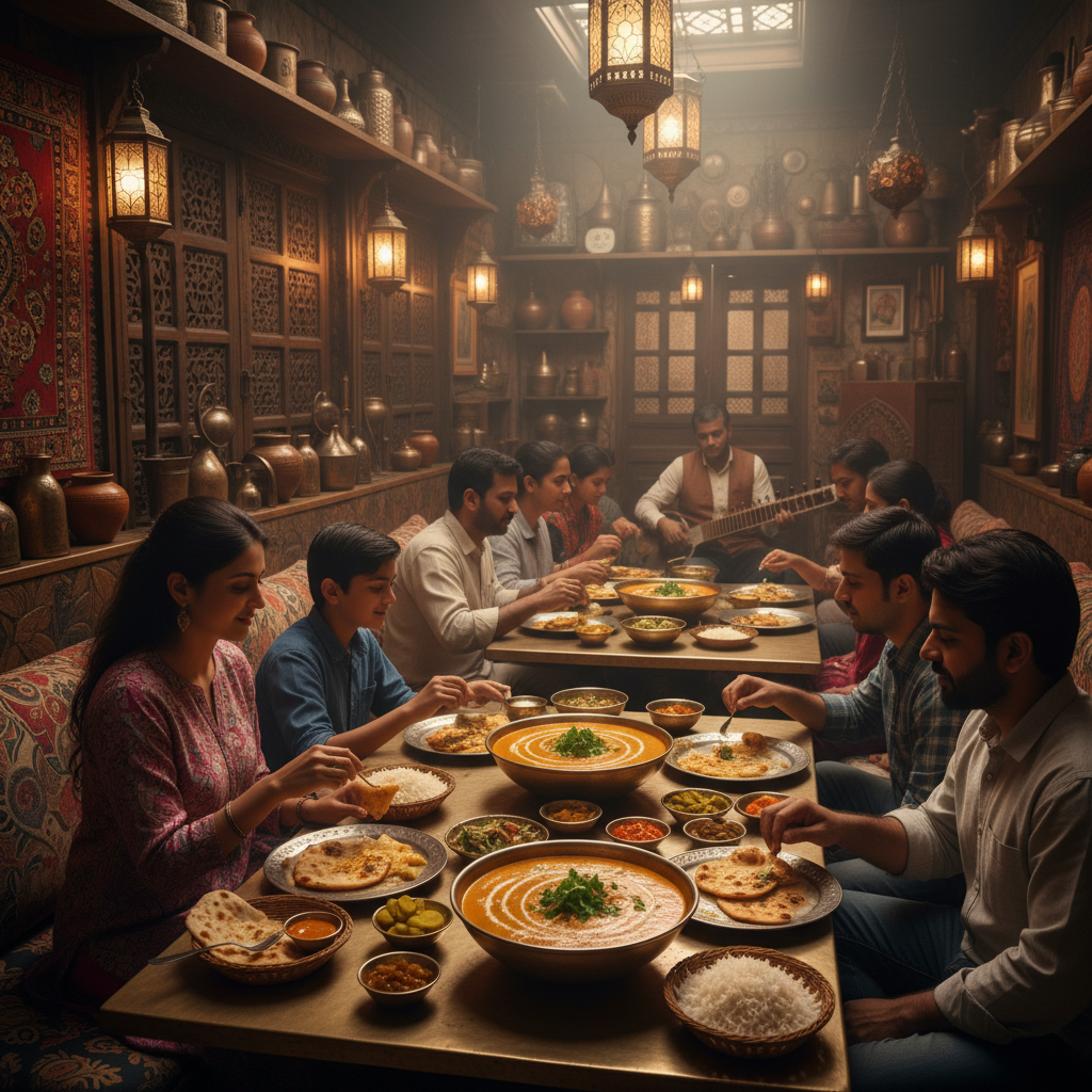 버터치킨커리와 현지 문화