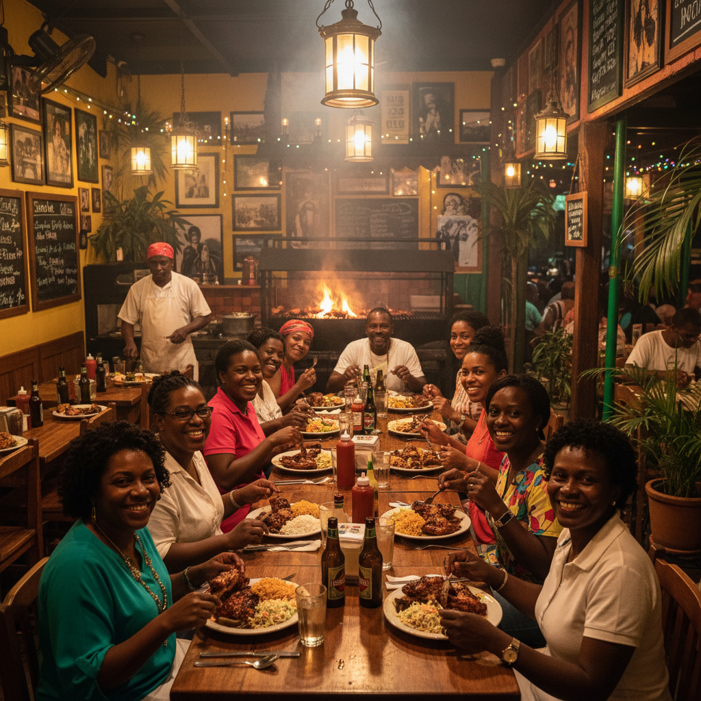 저크치킨와 현지 문화