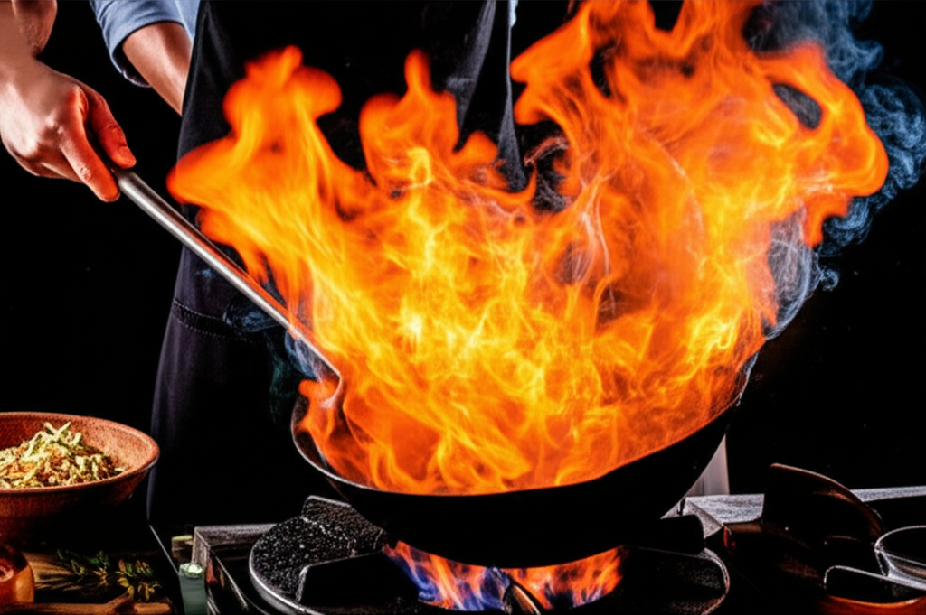 팟타이 조리 과정