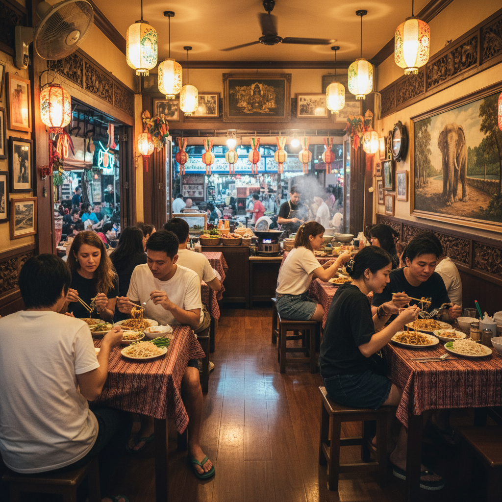 팟타이와 현지 문화