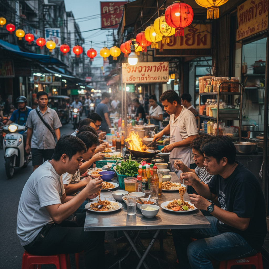 현지에서 즐기는 팟타이